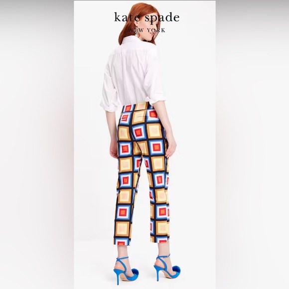Kate Spade Cropped Doris Pant - Picture 3 of 4